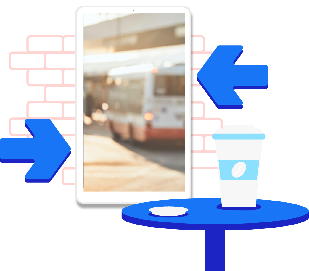 Digital Signage for Transport