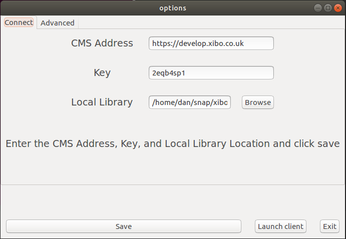 Xibo_Linux_Player_Options