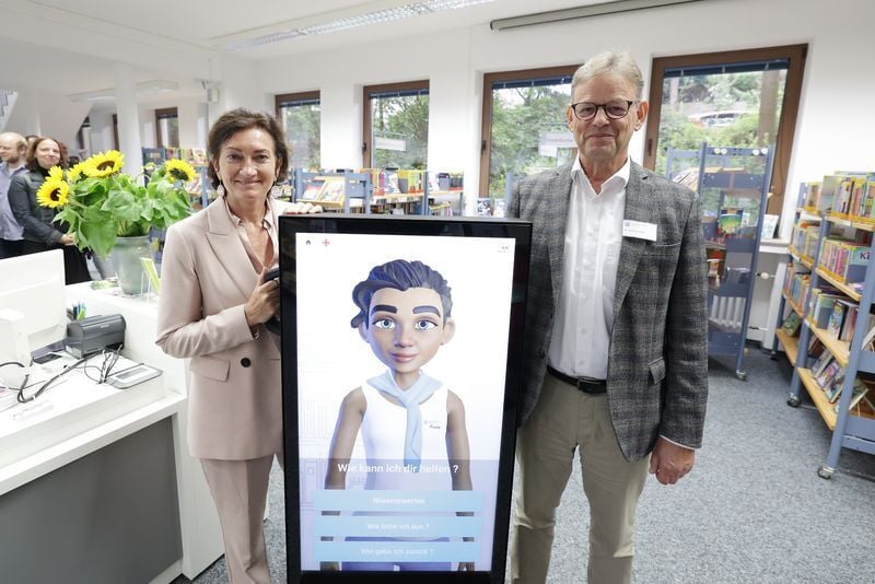 Xibo Digital Signage The DS Company Case Study AI Library Germany